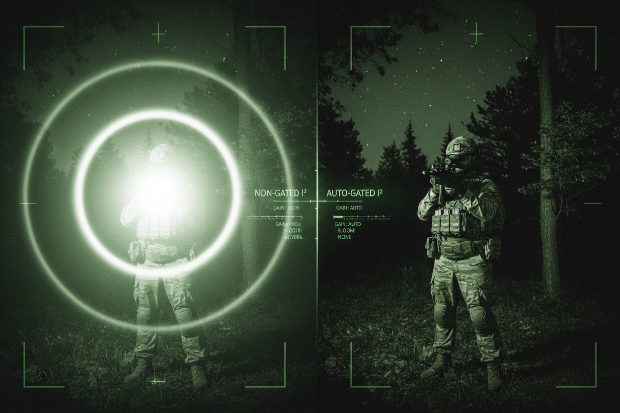 Gated vs. Non-Gated Image Intensifiers: Why Autogate Matters for Tactical Night Operations