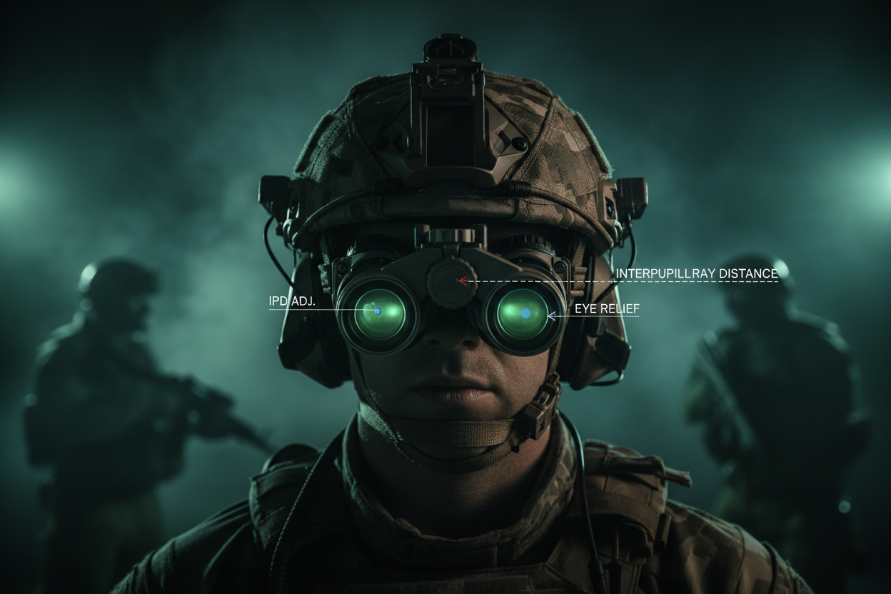 Interpupillary Distance (IPD) Helmet Ergonomics: Preventing Eye Strain in Long Operations