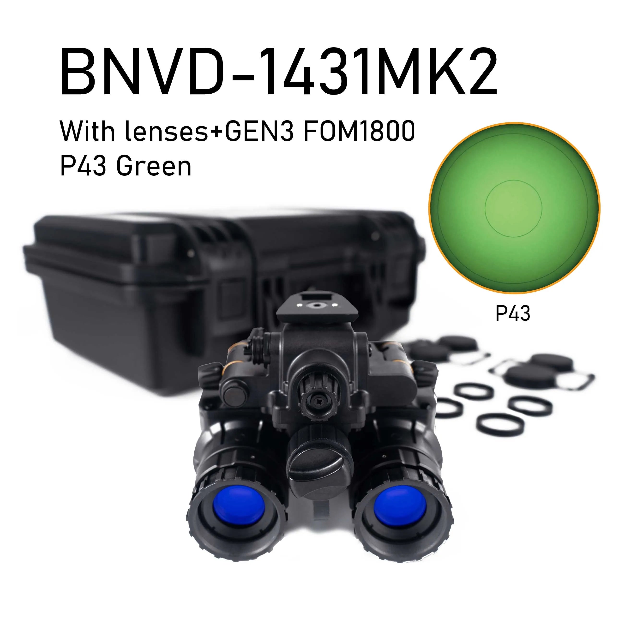 BNVD-1431MK2 with lenses+NNVT GEN3 FOM1800+  P43 AUTOGATE MX10160