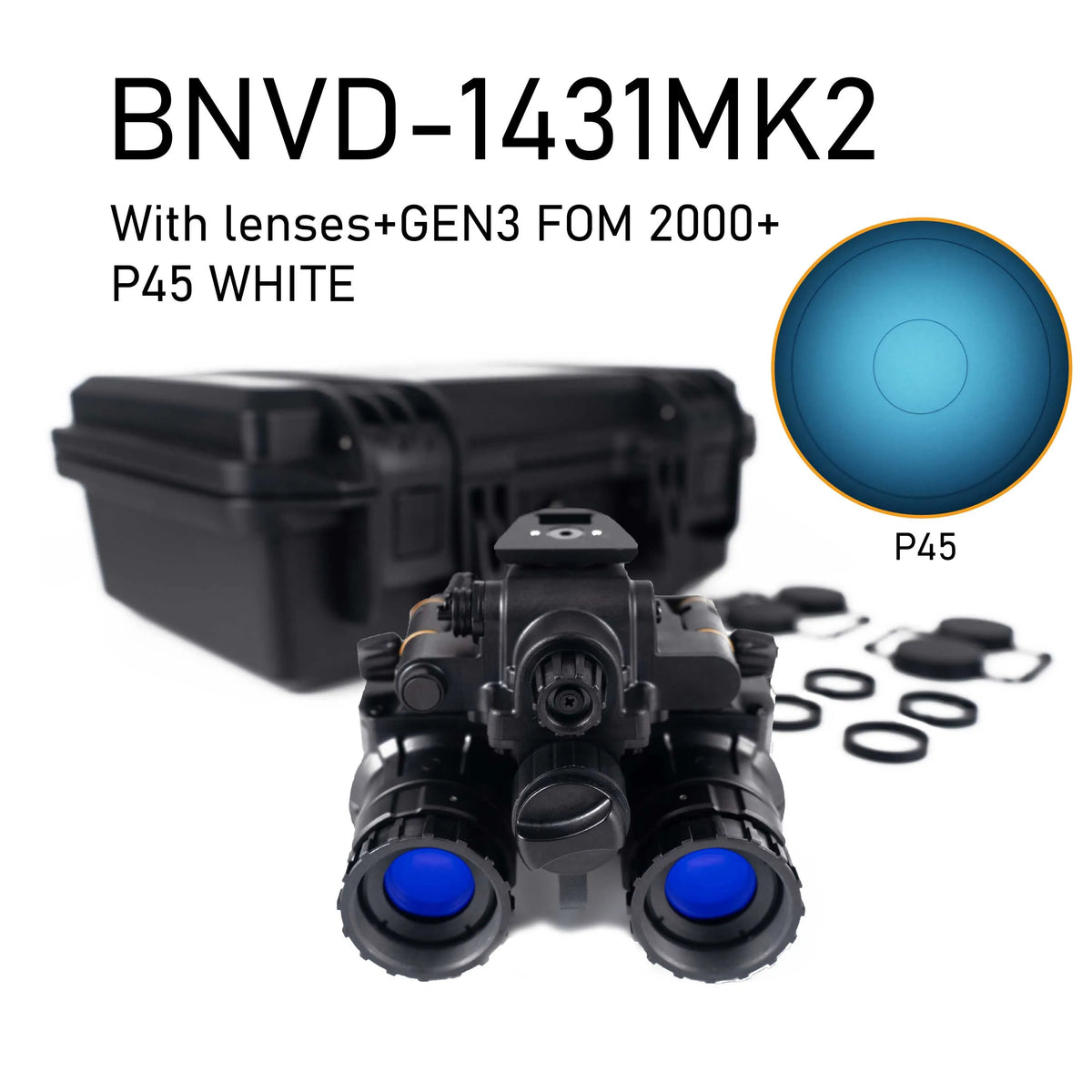 ARGUS BNVD-1431 MK2 Night Vision Goggles | NNVT Gen3 FOM2000+ P45 ARGUS BNVD-1431 MK2 Night Vision Goggles | NNVT Gen3 FOM2000+ P45