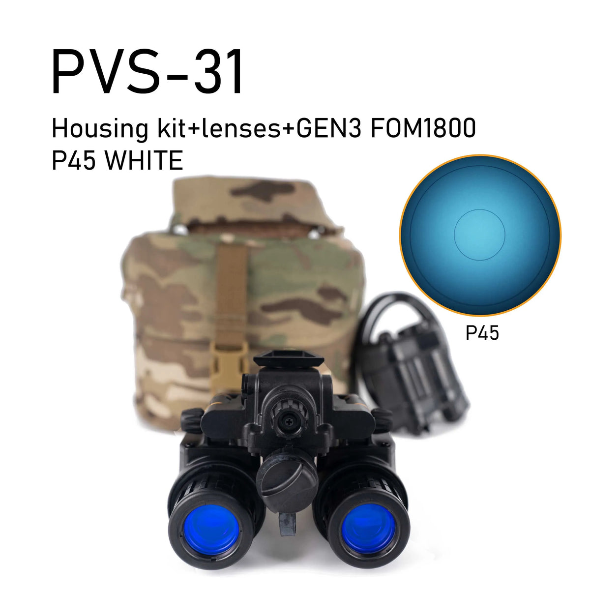 white phosphorus nvg goggles ARGUS PVS-31 NNVT Gen3 Night Vision Size:Quick-Rack L PFAU-TEC bakfiets Submersible housing Rated to Pebble Gear Disney Tablet