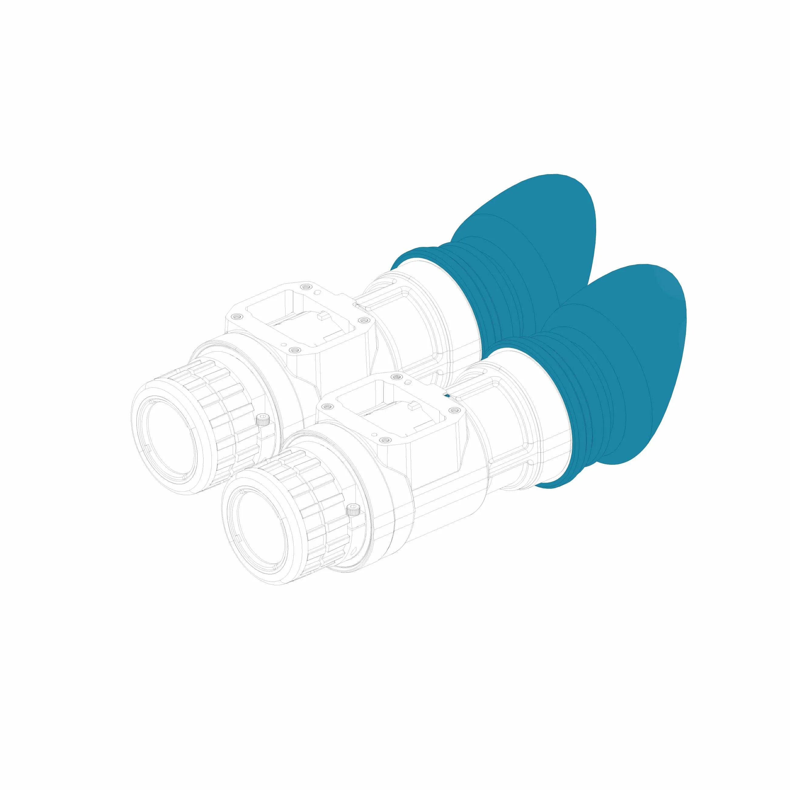 PVS31 style Rubber Eye Cup