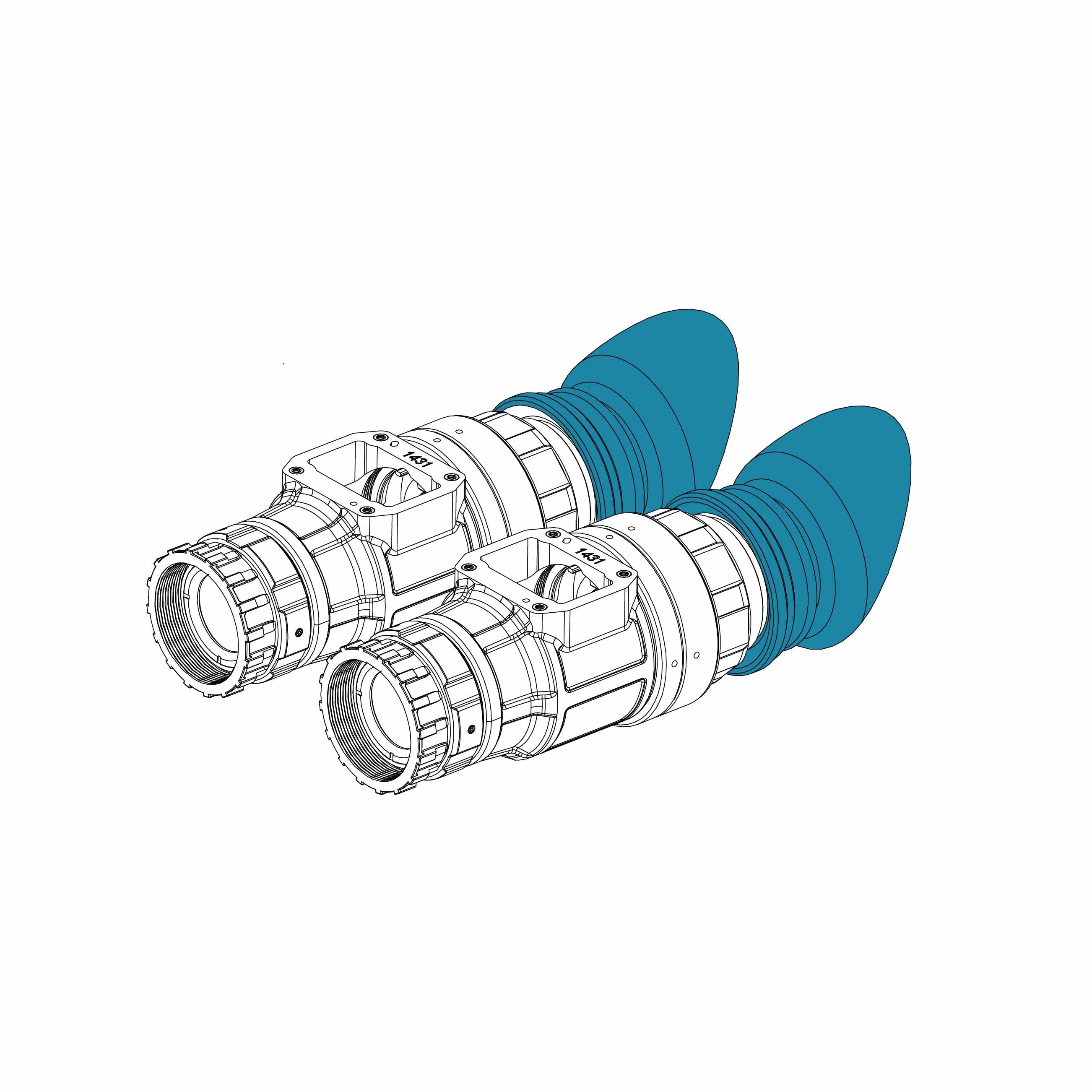 PVS14 USGl style Rubber Eye Cup