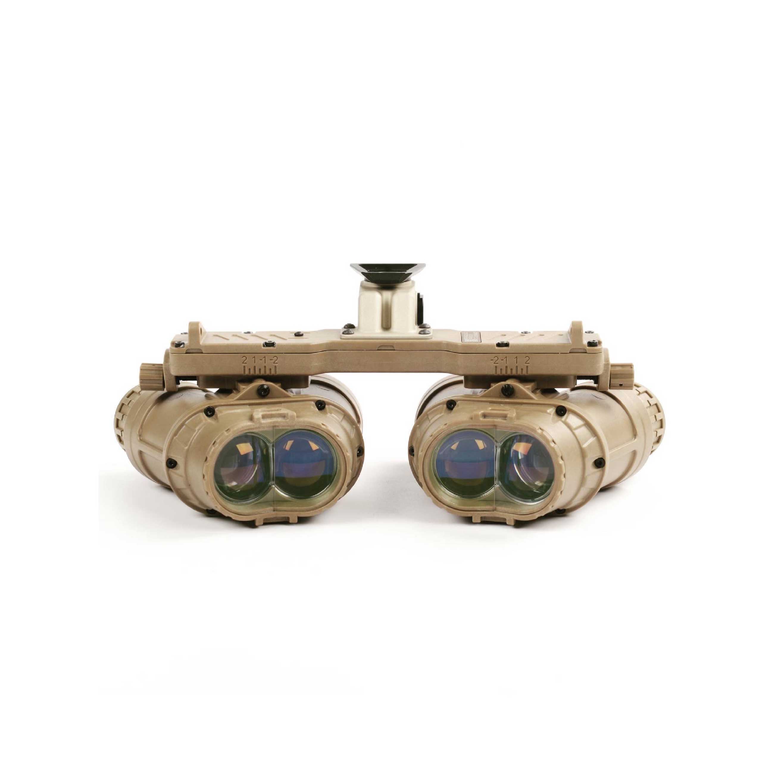 ARGUS PNVG-18 Panoramic Night Vision Goggles with NNVT Gen2+ FOM1400+ White Phosphor Tubes and 3-Wire Configuration