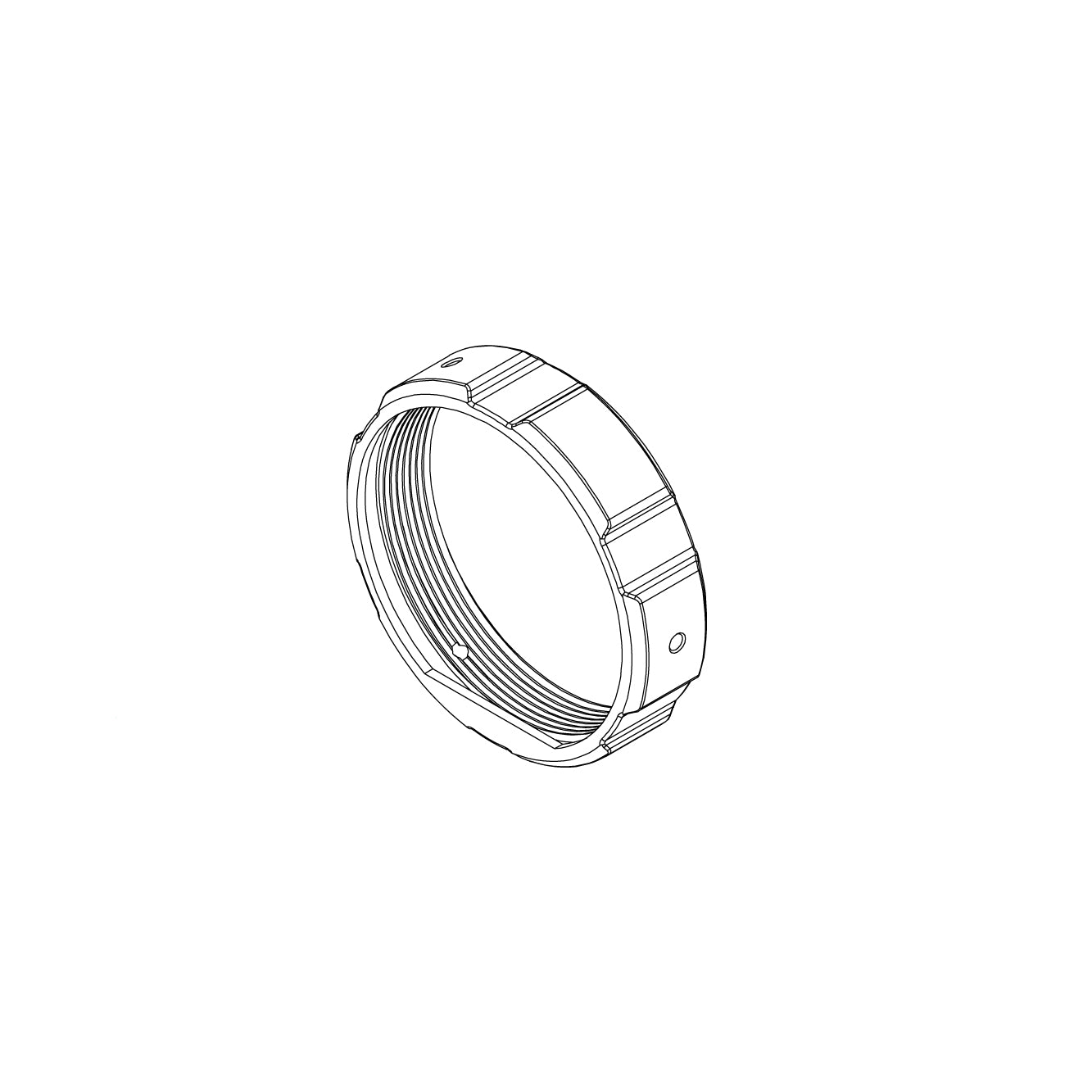 BVND1431 PVS14 D-COLLAR Objective Lenses Retaining Lock Ring