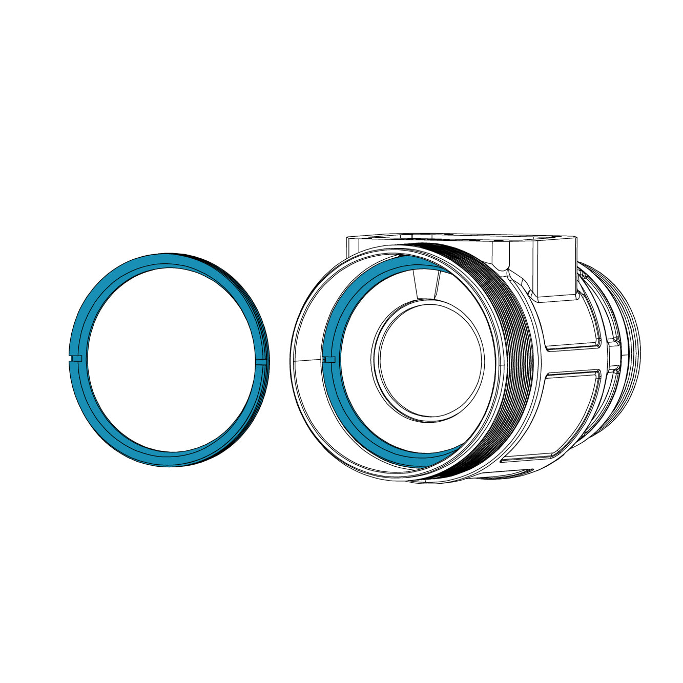 PVS-14 TUBE RETAINER RING