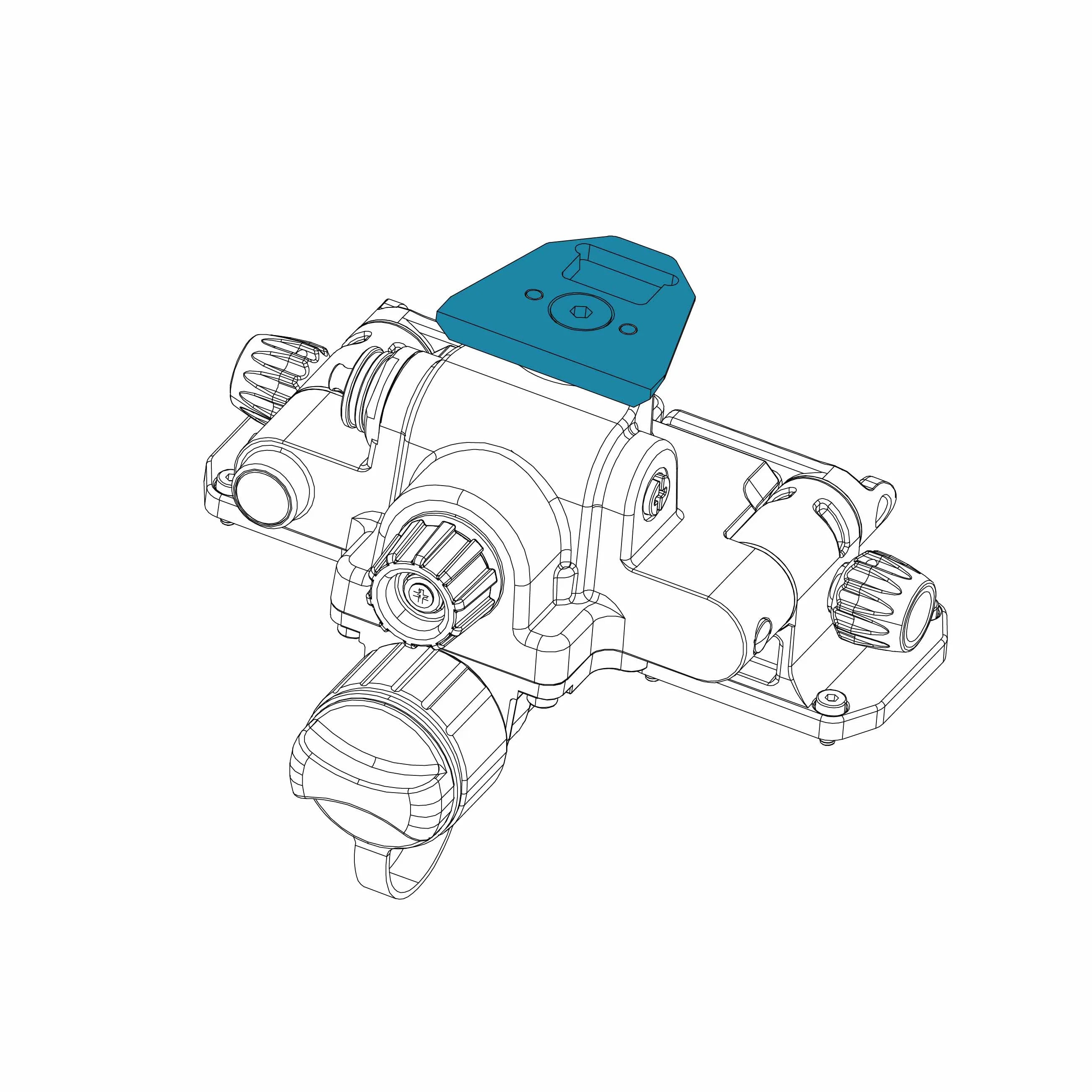 BNVD Dovetail Shoe(Wilcox PVS31 Style)
